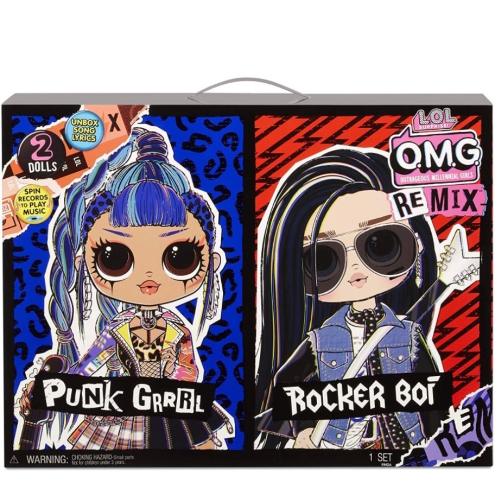 L.O.L. O.M.G. Remix Rocker Boi and Punk Grrrl